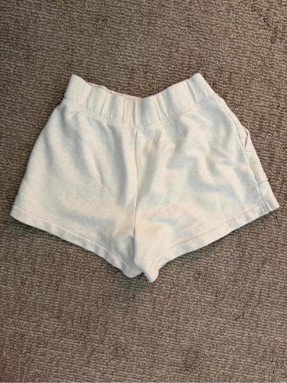 Aerie Go To Shorts, size S, Heathered Frost - Picture 3 of 3